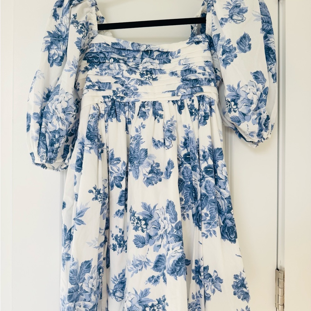 Abercrombie & Fitch Blue Floral Dress